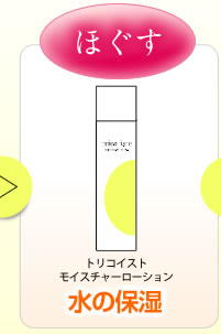 ほぐす　トリコイストモイスチャーローション（水の保湿）