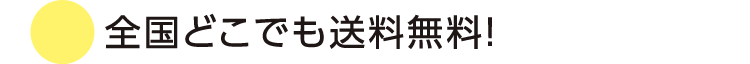 全国どこでも送料無料！